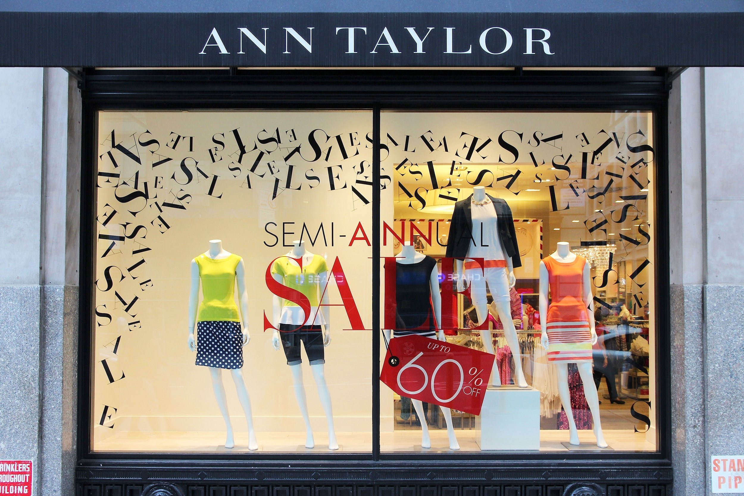 Ann Taylor clothing store