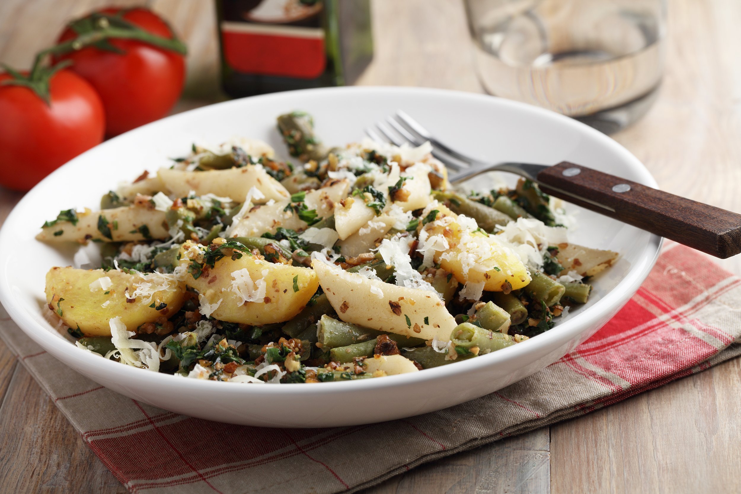 green beans with potatoes
