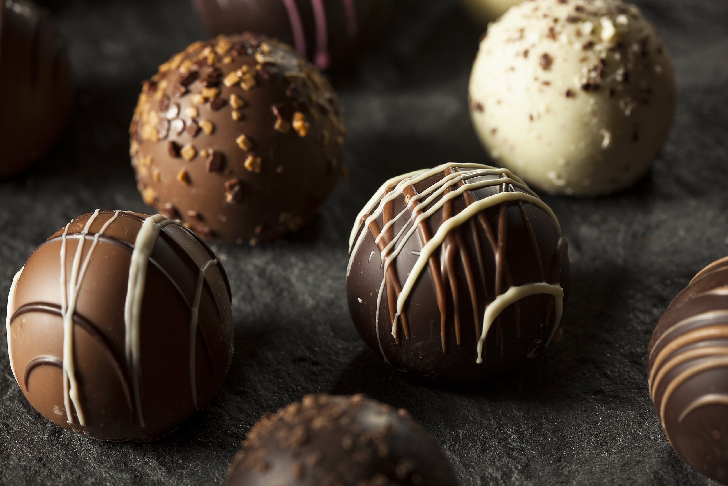 chocolate truffles