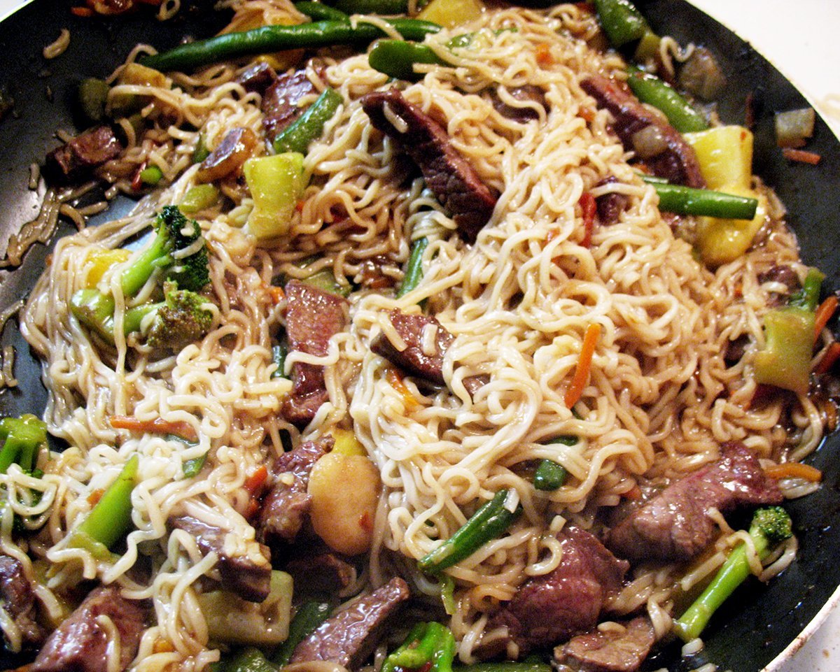 ramen stir-fry