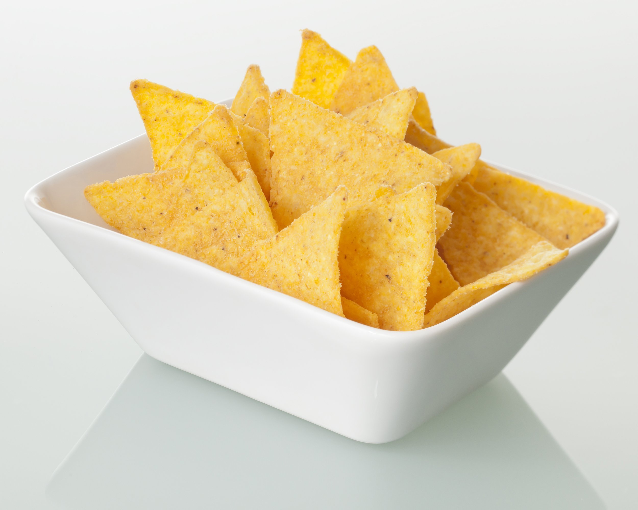 tortilla chips in bowl
