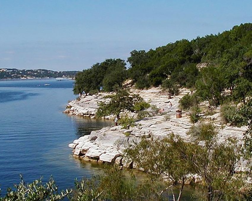 Hippie Hollow at Lake Travis, Texas