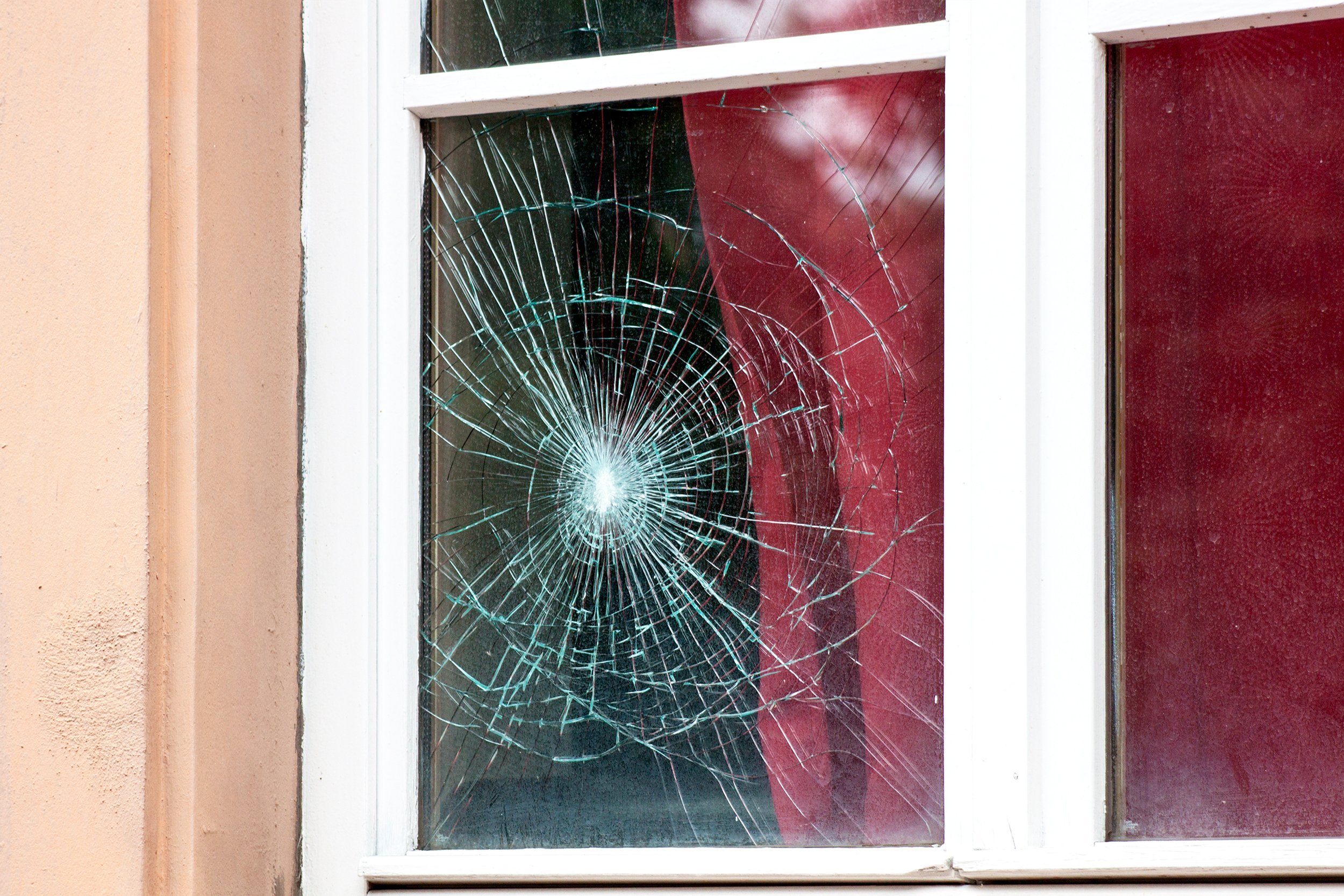 broken window