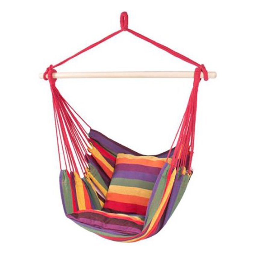 $28 HAMMOCK HANGING ROPE CHAIR PATIO SWING SEAT FROM WALMART