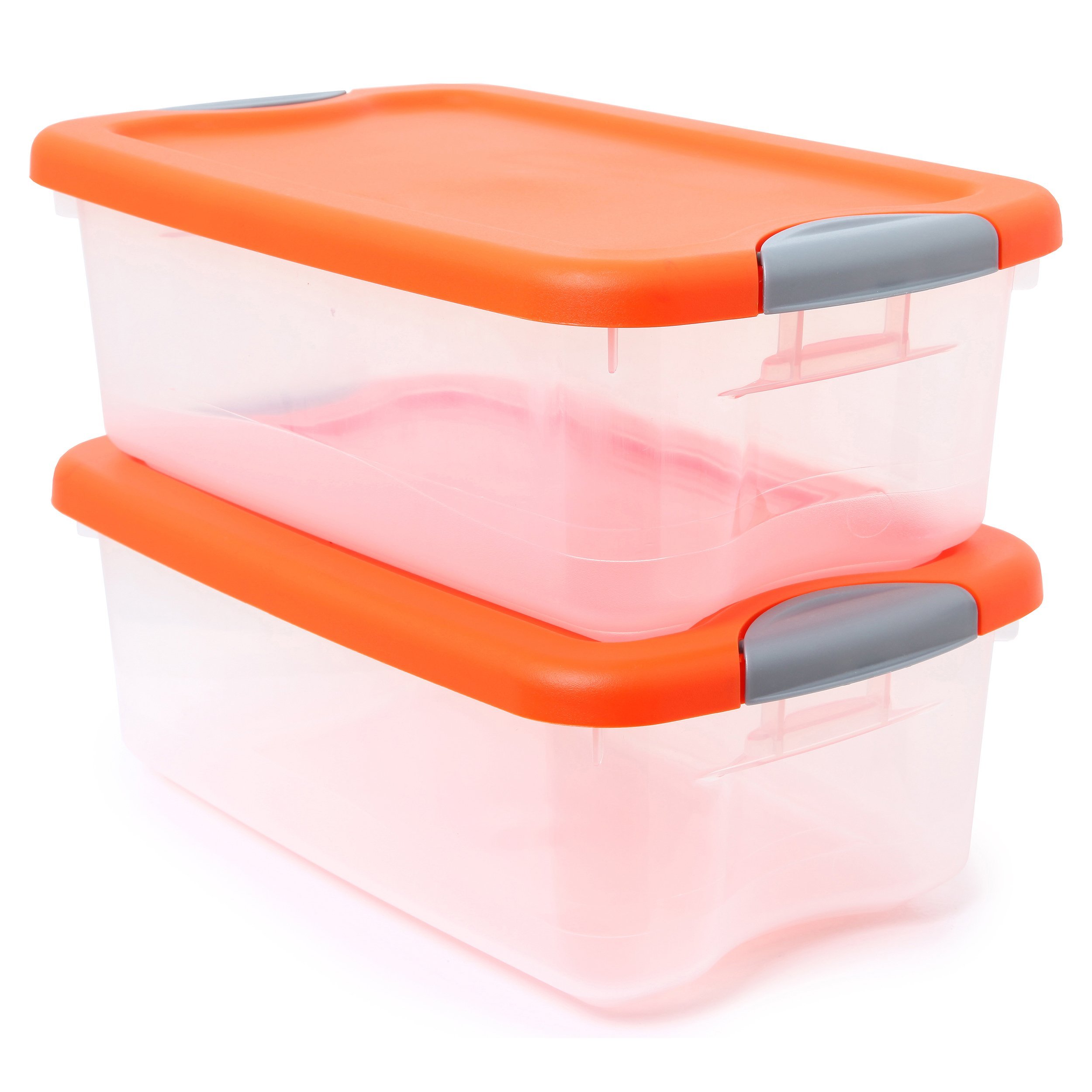 plastic storage bins