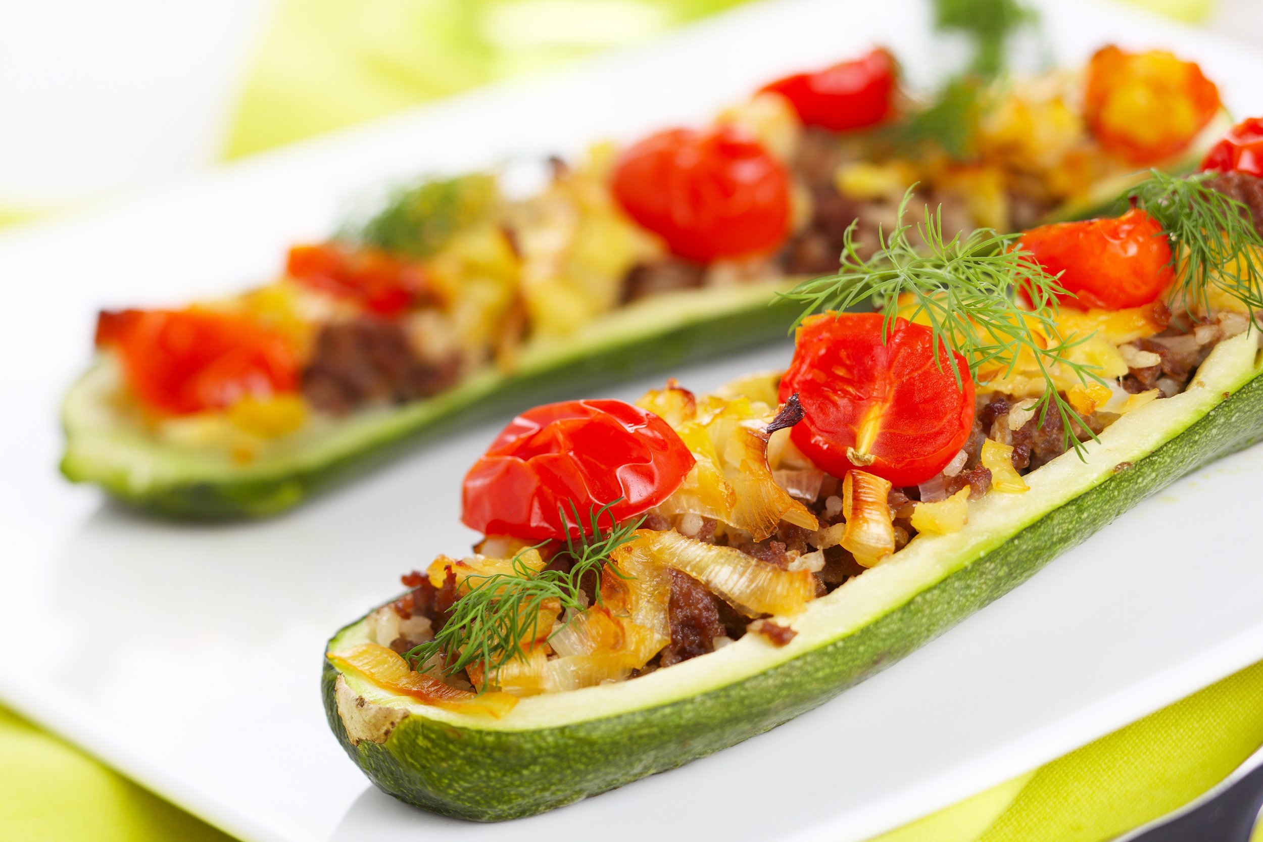 stuffed zucchini