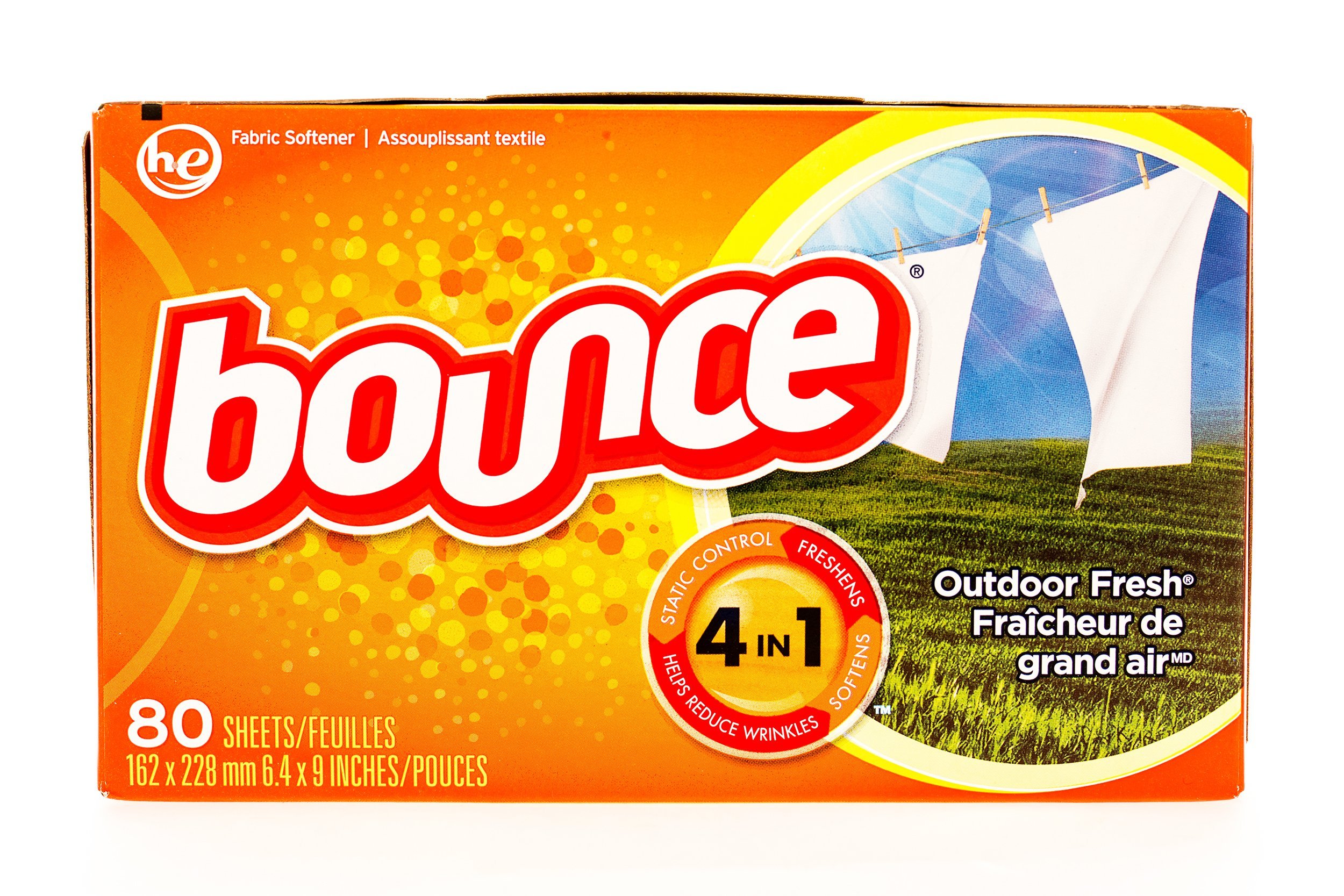 bounce dryer sheets