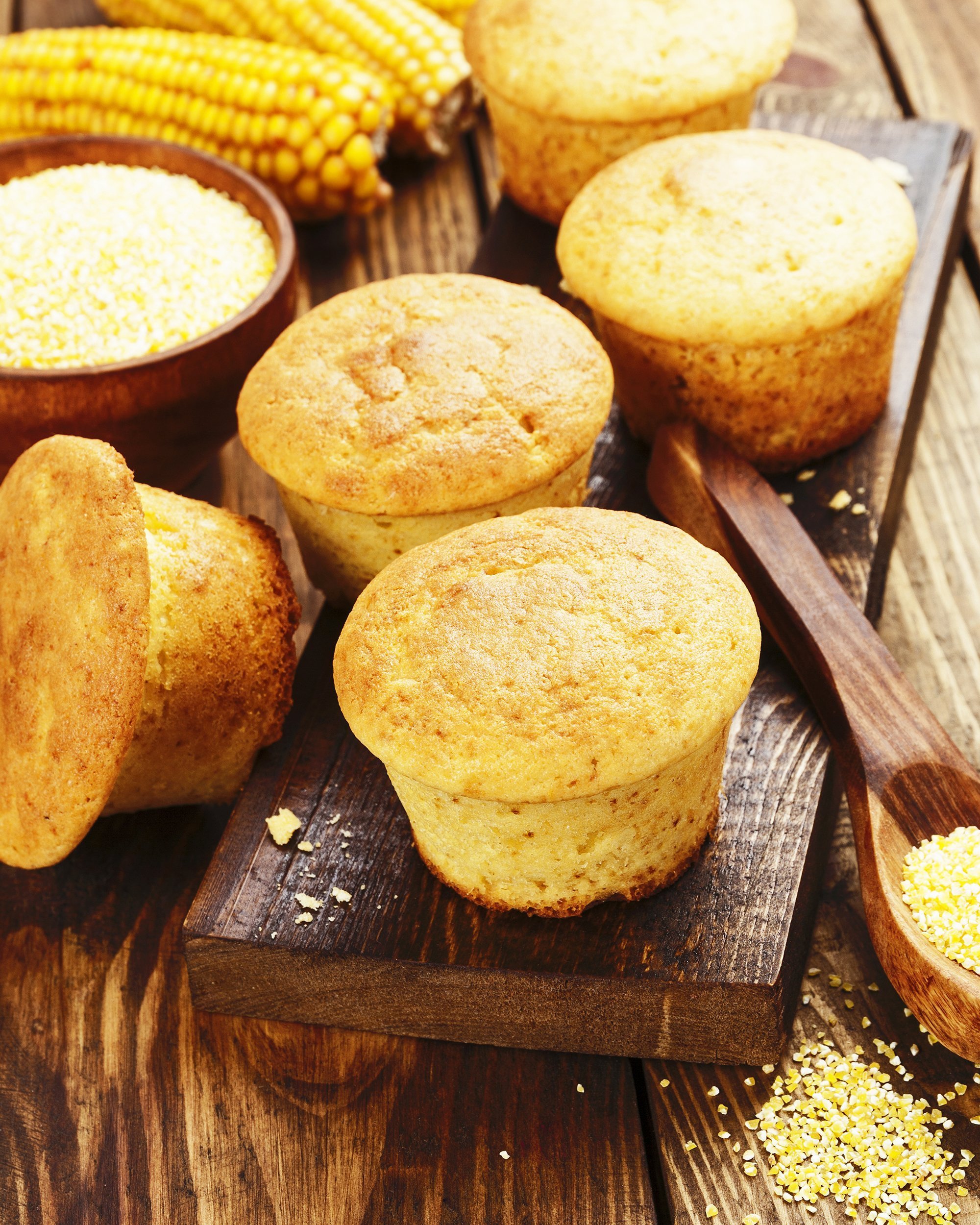 banana corn cakes