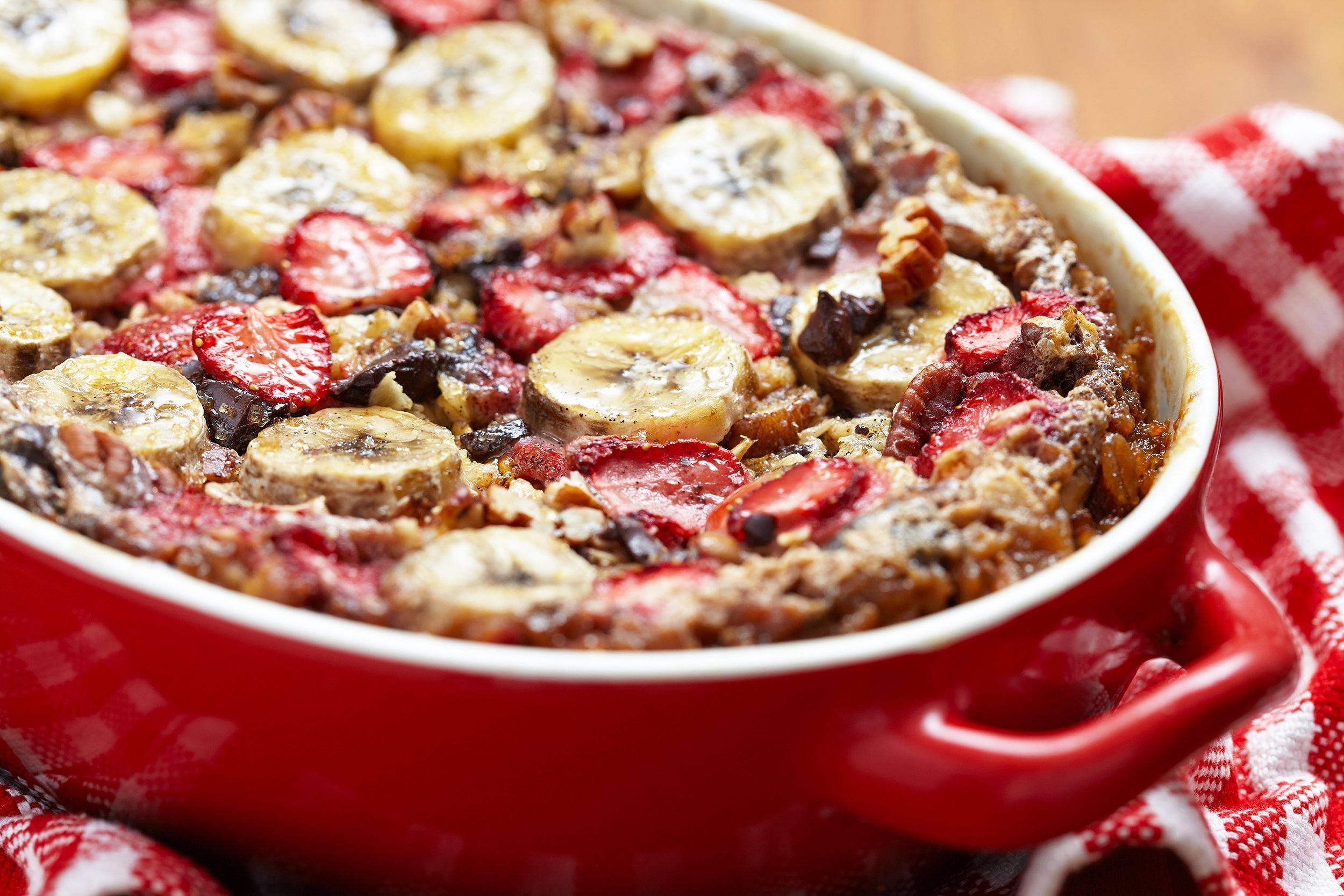 baked banana oatmeal