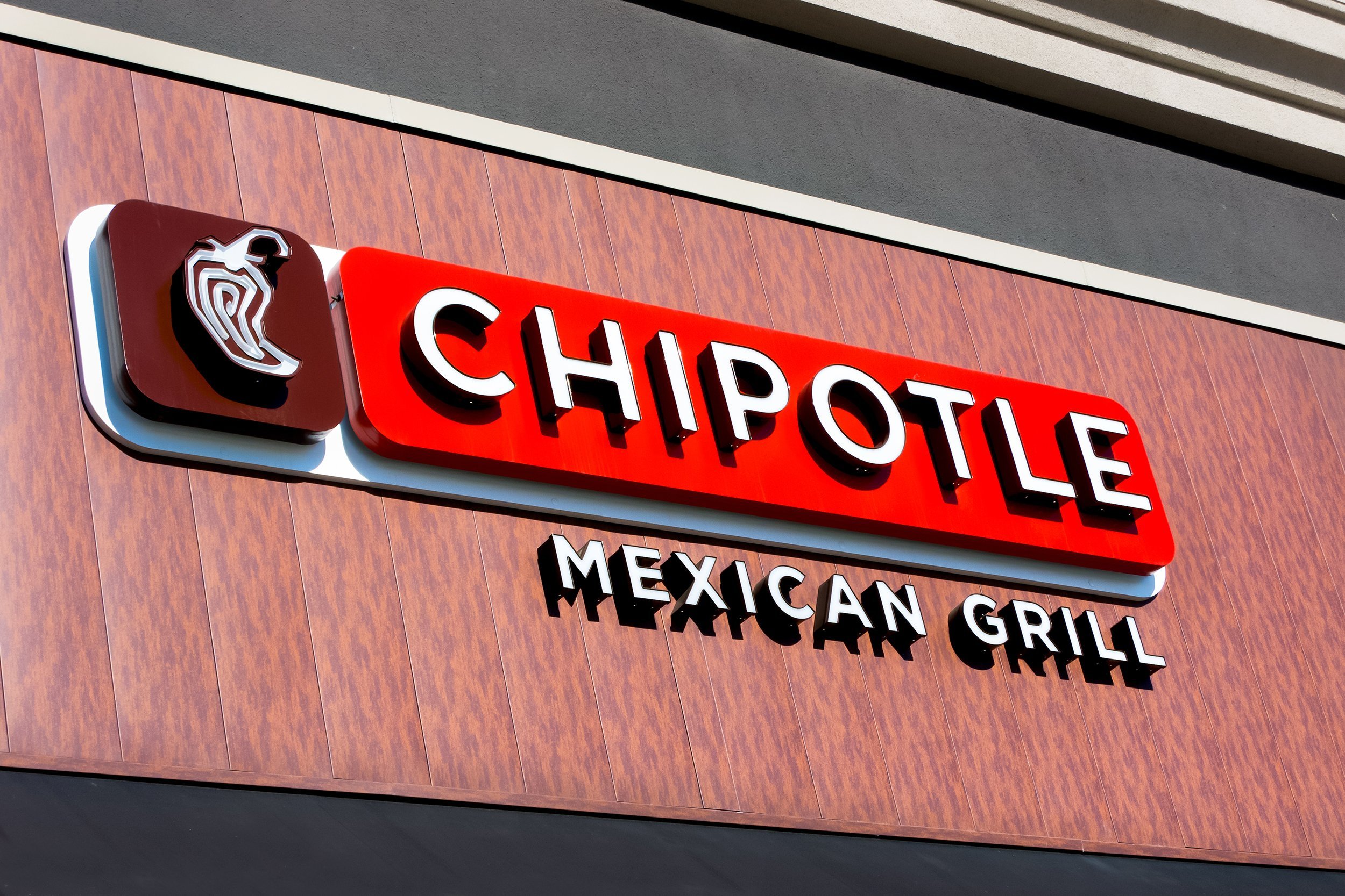 Chipolte Mexican Grill sign