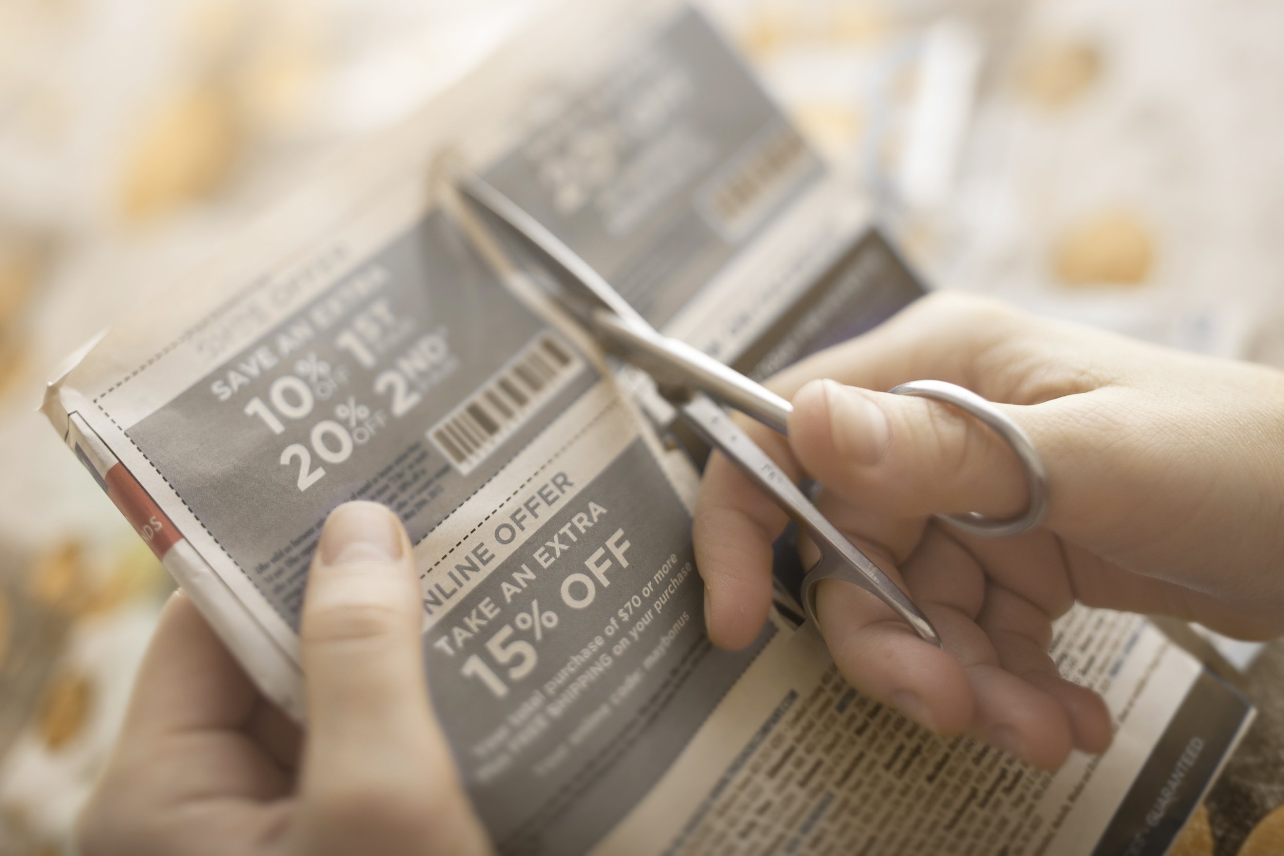clipping discount coupon