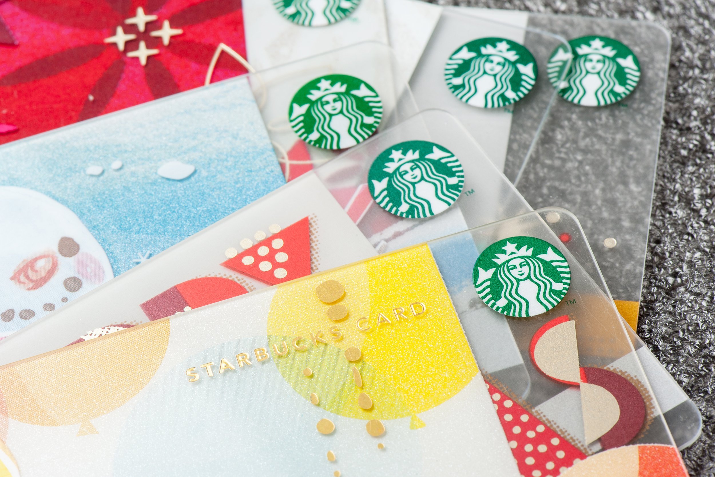 Starbucks gift cards
