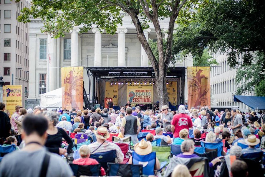 Crescent City Blues and BBQ Festival in New Orleans