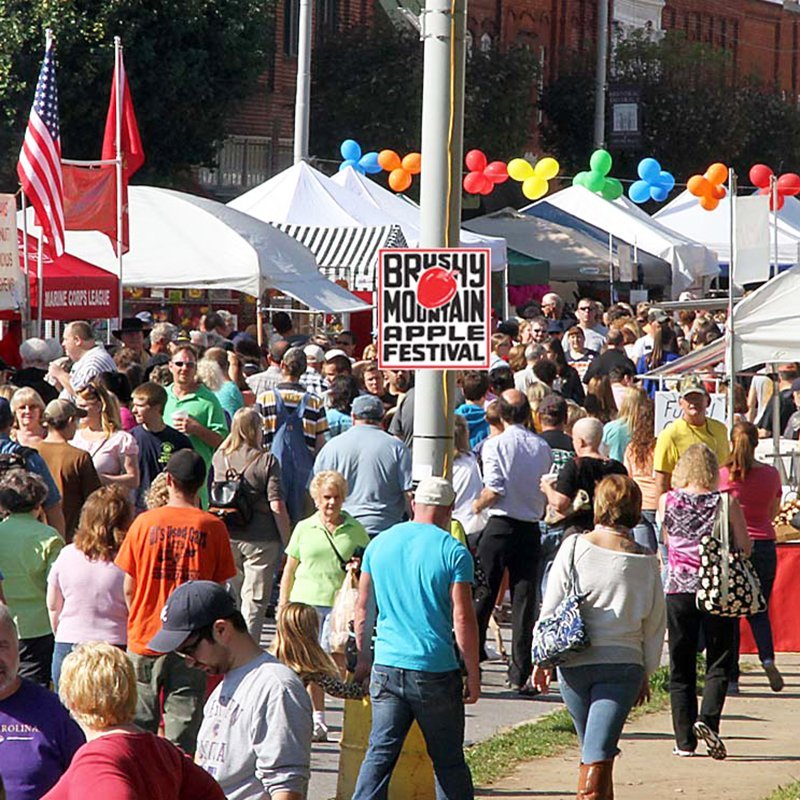 Brushy Mountain Apple Festival in Wilkesboro