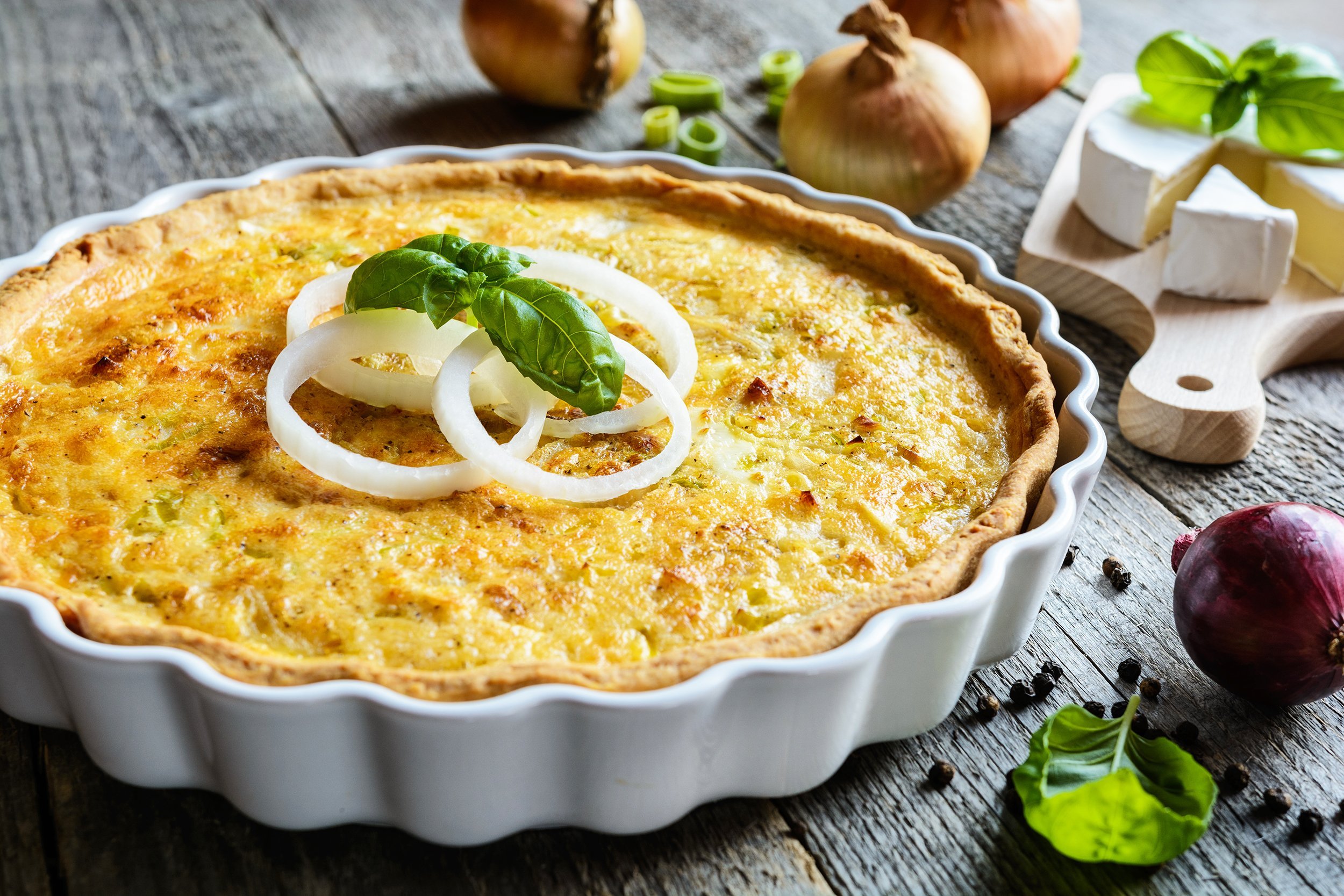 leek quiche