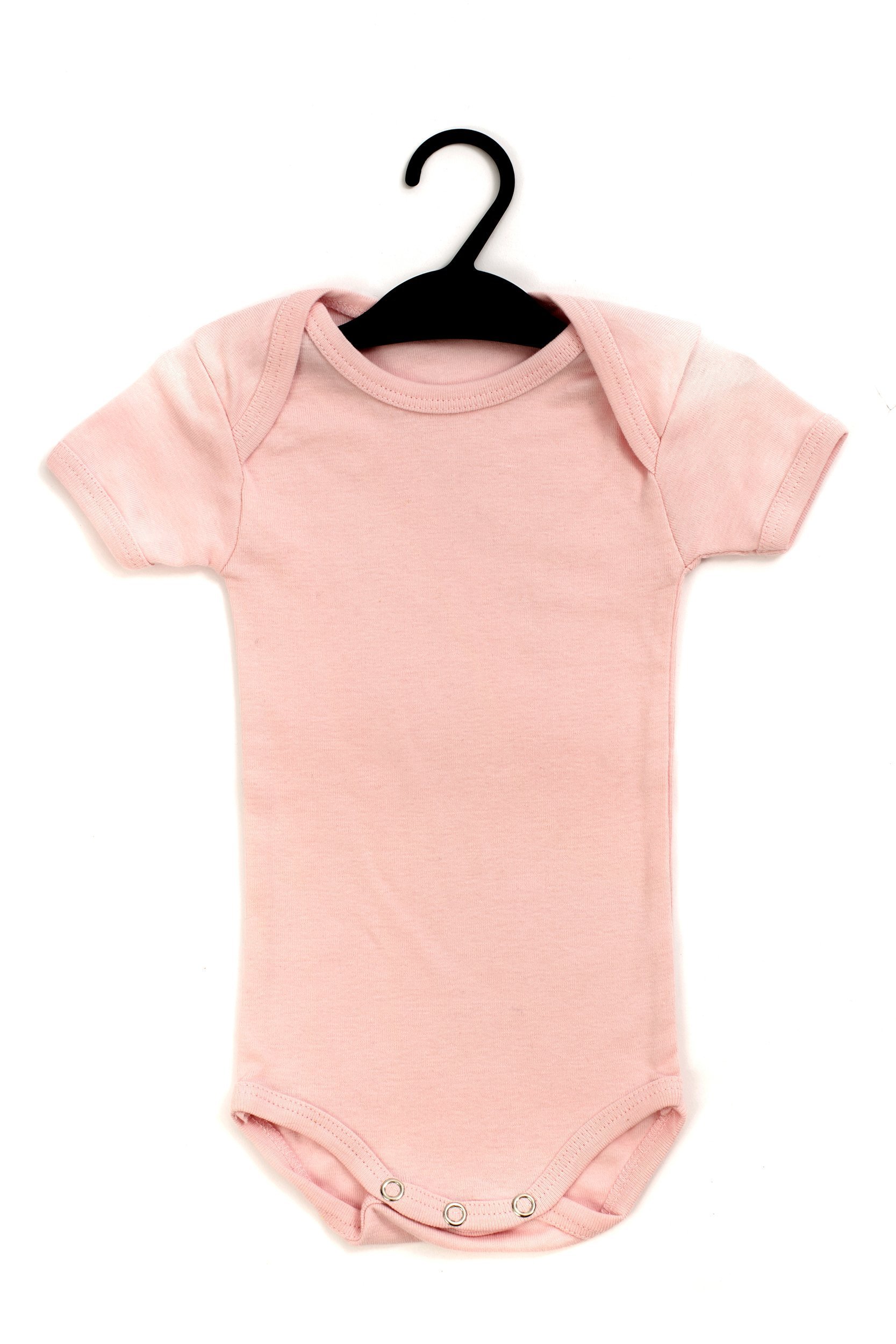 pink baby onesie