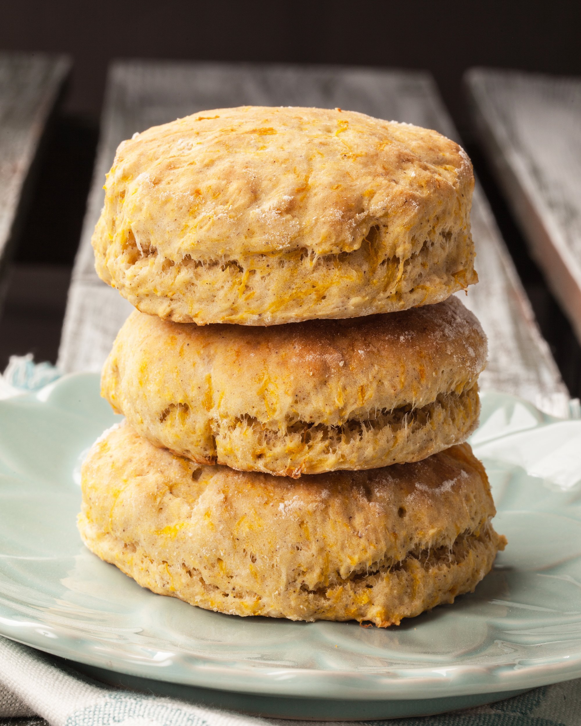 pumpkin biscuits