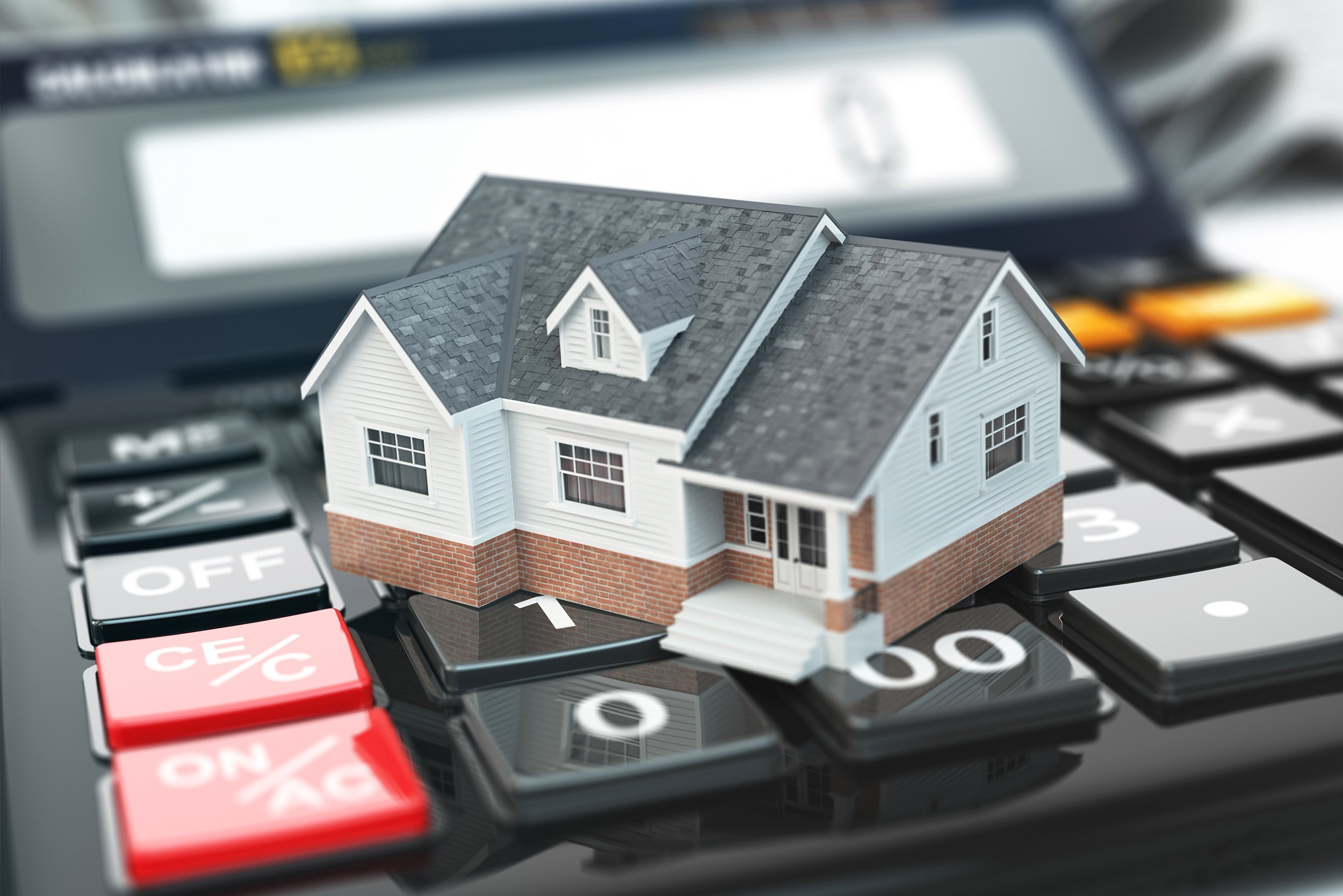 little house on calculator