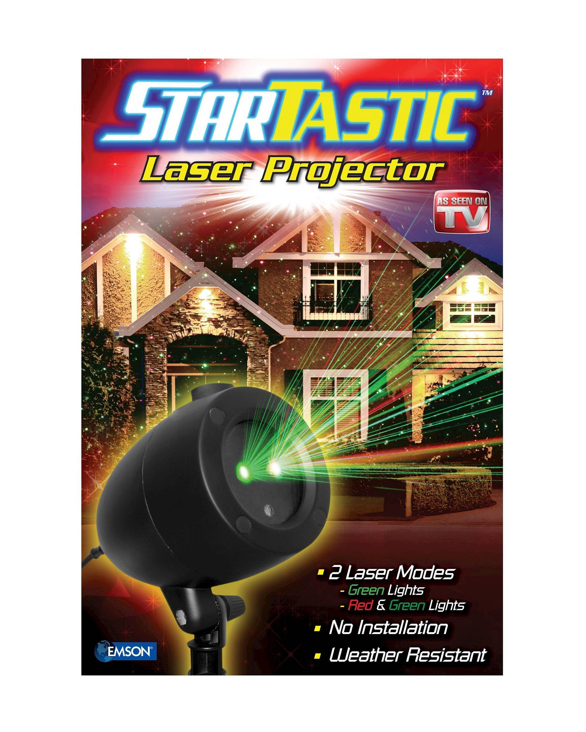 Startastic laser projector