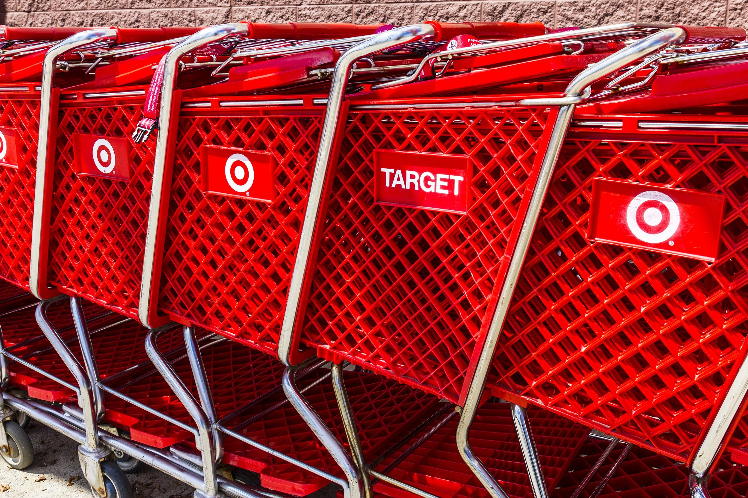 Target retail store carts