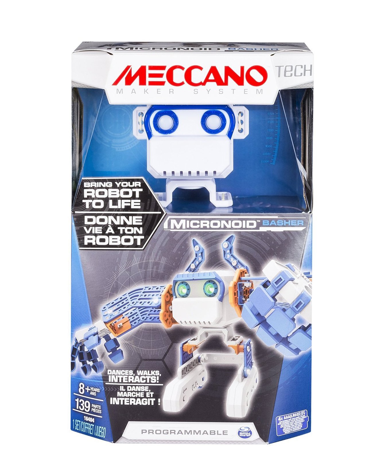 Meccano - MicroNoid - Blue Basher