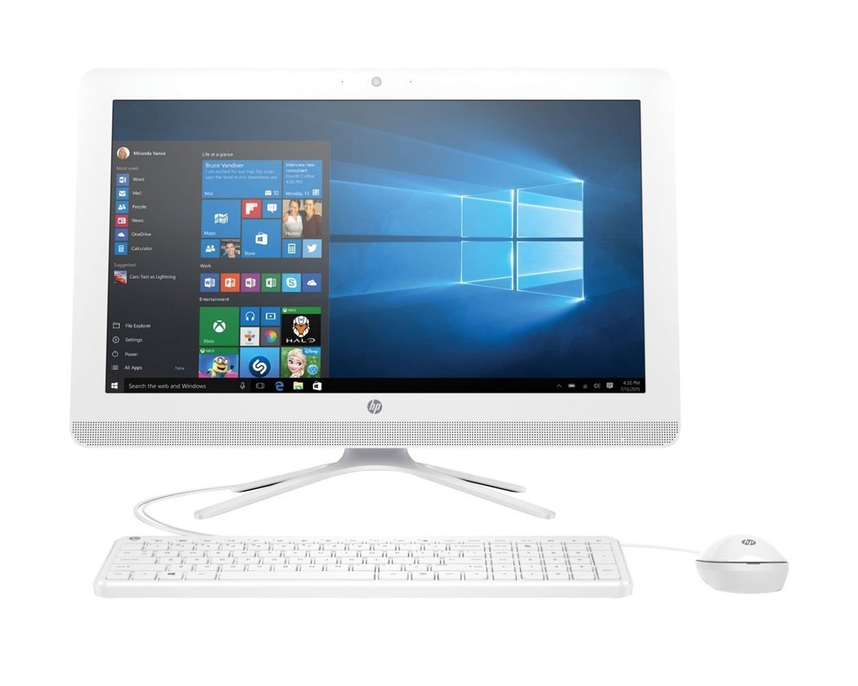 HP 22-b016 Pentium 21.5-Inch Desktop PC