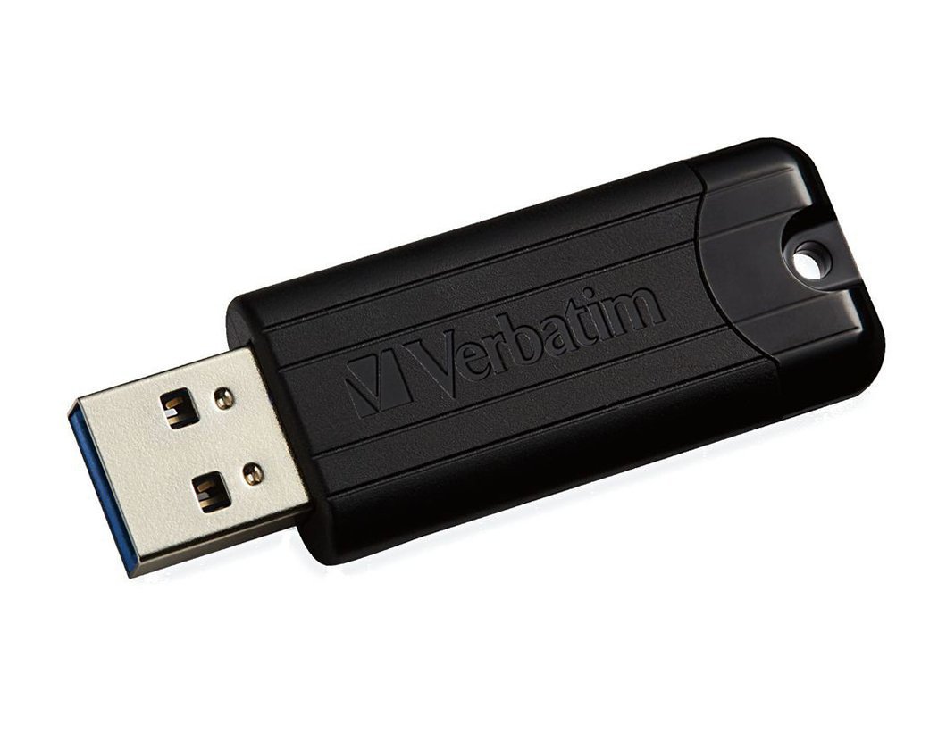 Verbatim 64GB PinStripe USB 3.0 Flash Drive