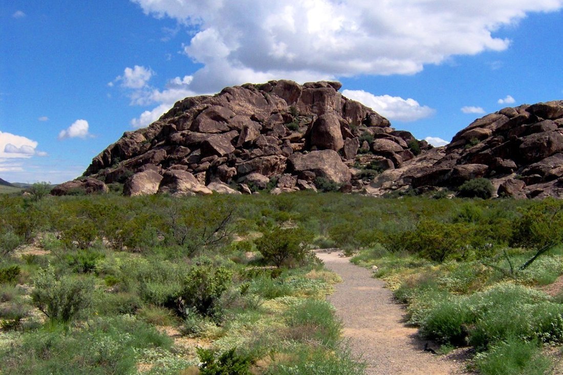 Hueco Tanks State Park near El Paso, Texas