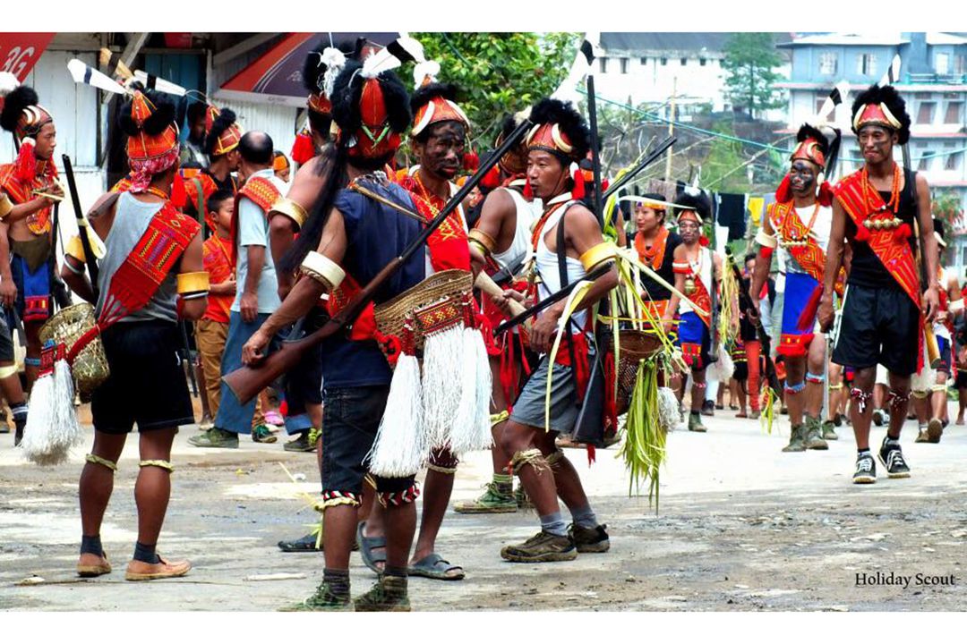 men during Aoling festival