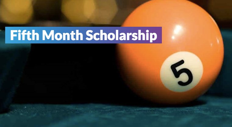 promo for unigo's fifth month scholarship