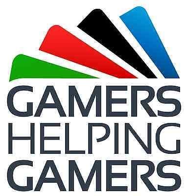 logo for gamers helping gamers organization