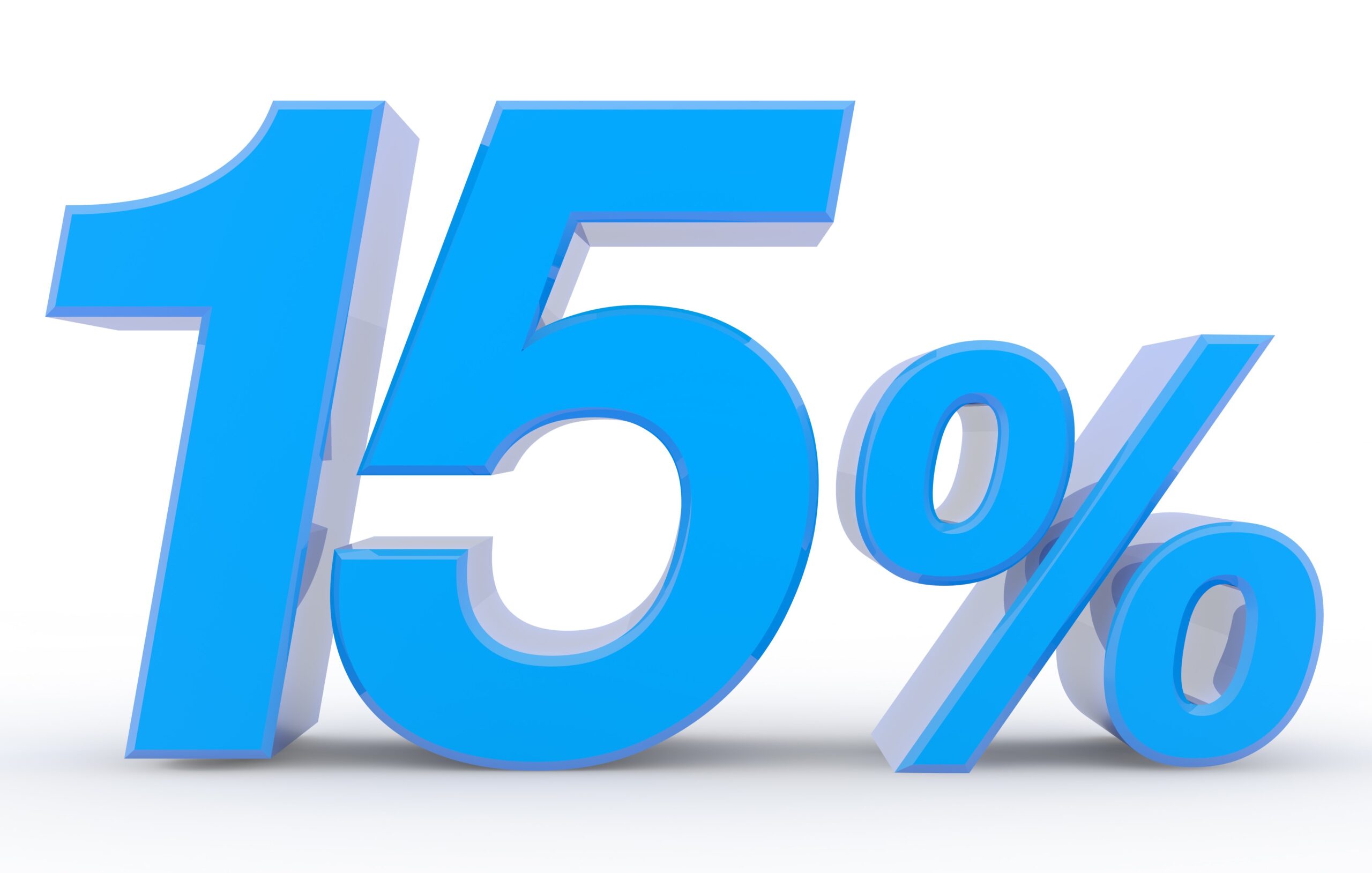 3D image of 15%