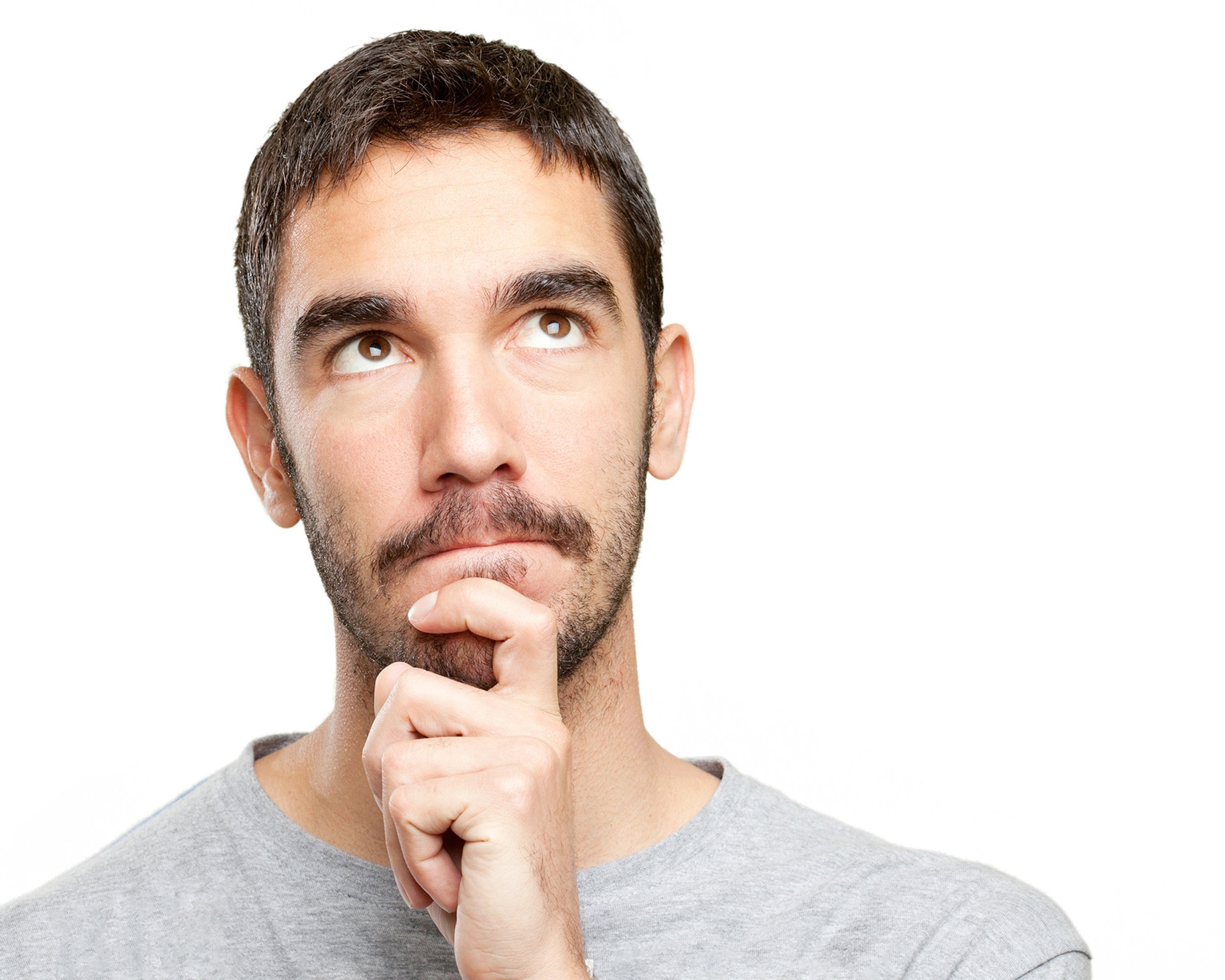man thinking