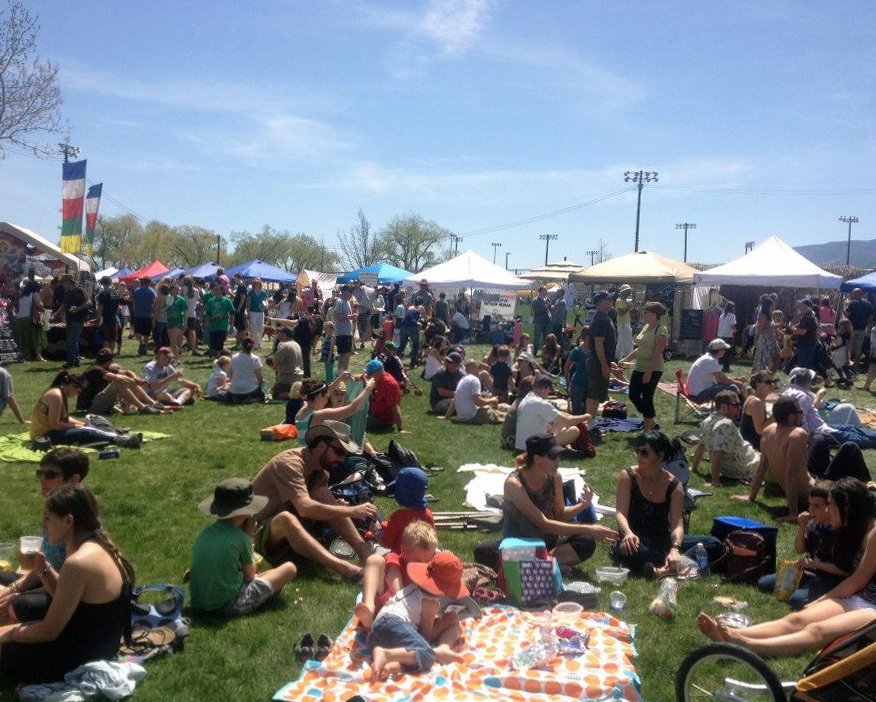 Earth Day celebration in Reno, Nevada