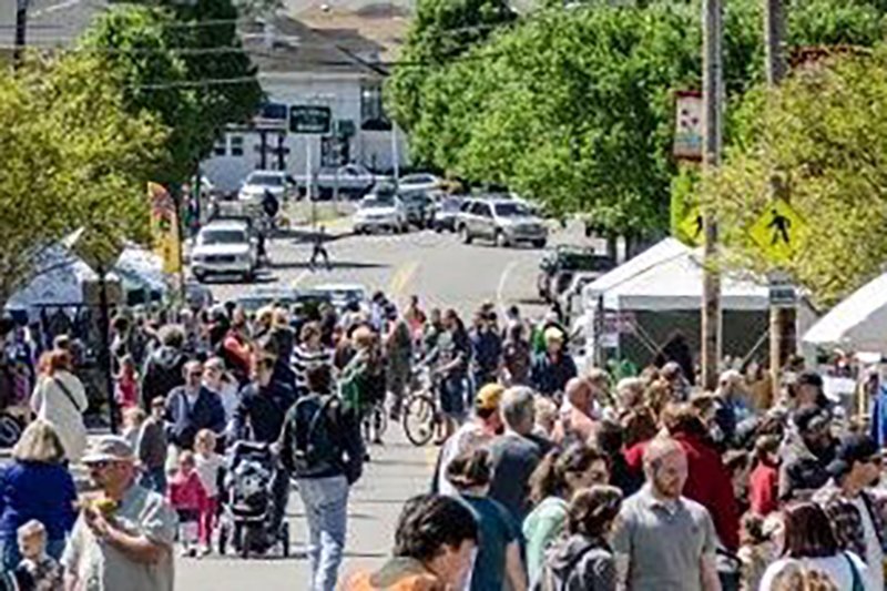 Earth Day festival in Roanoke, Virginia