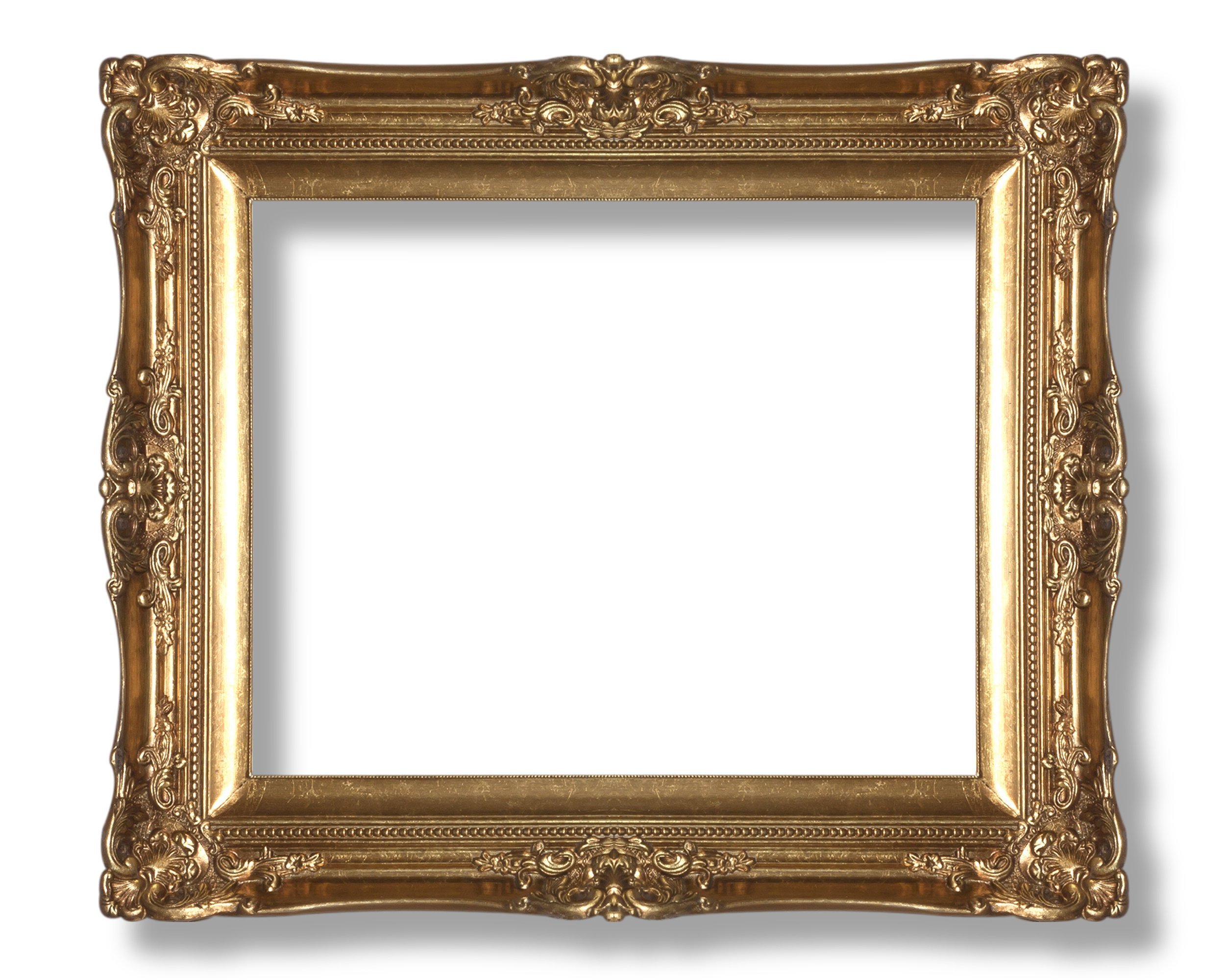 old antique gold frame