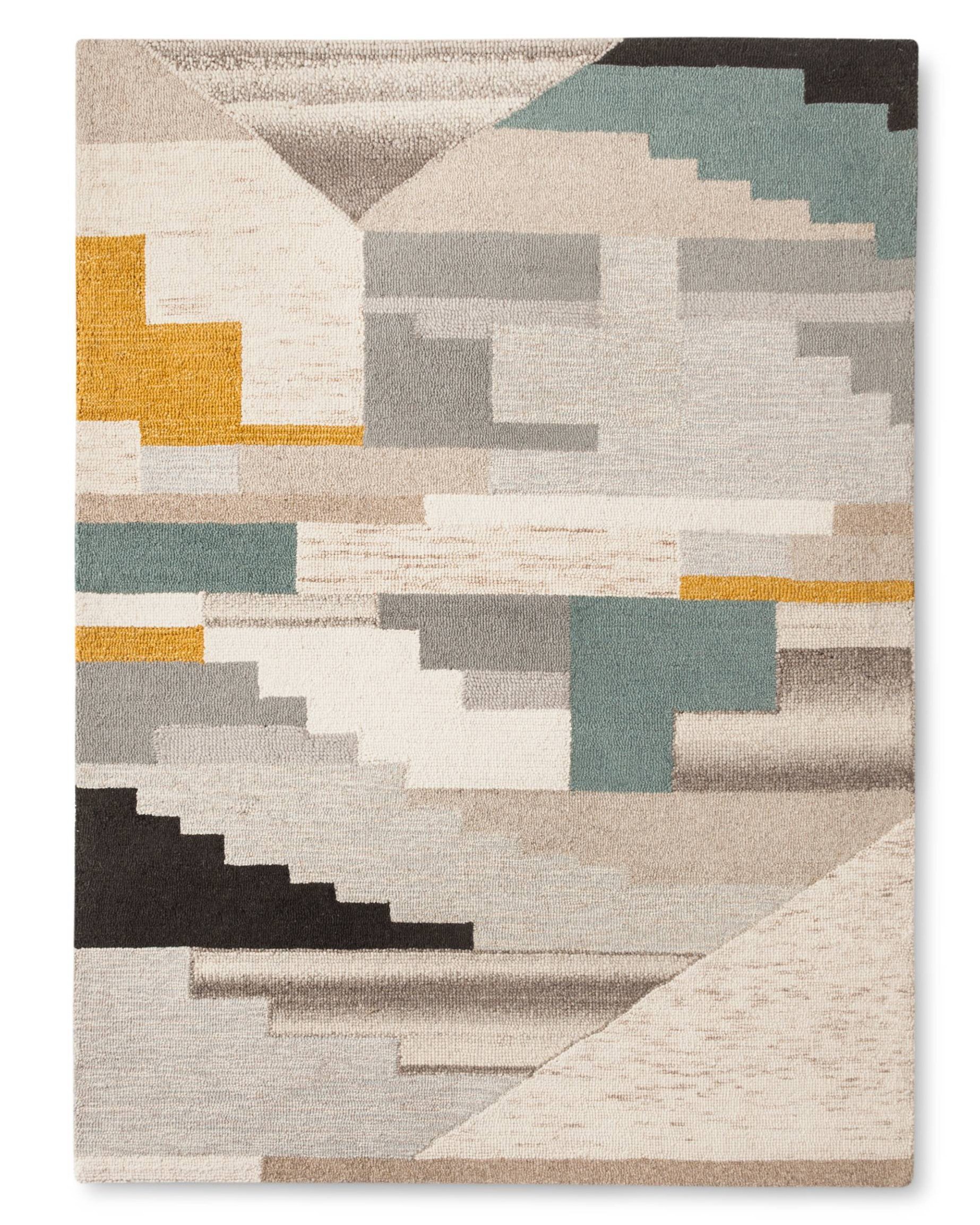 Threshold Texture and Color Block Area Rug