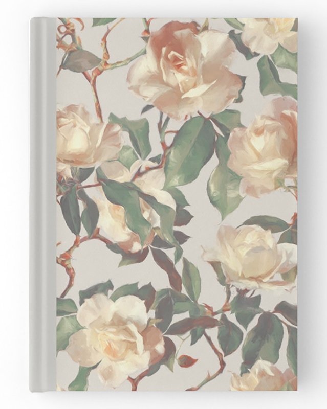 Soft Vintage Rose Pattern