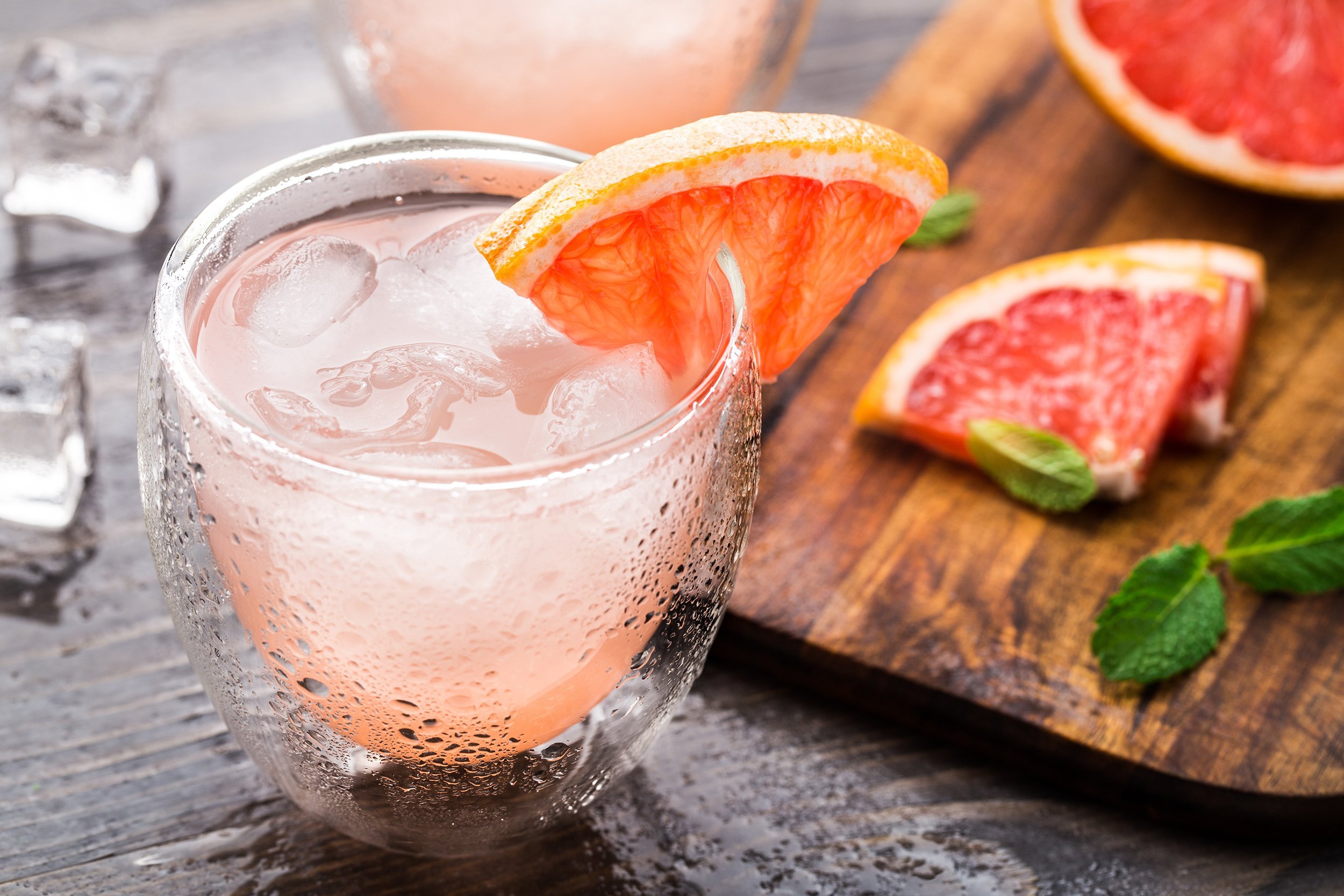 Grapefruit Rosemary Sparkler