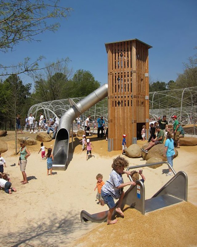 Woodland Discovery Playground in Memphis, Tennessee