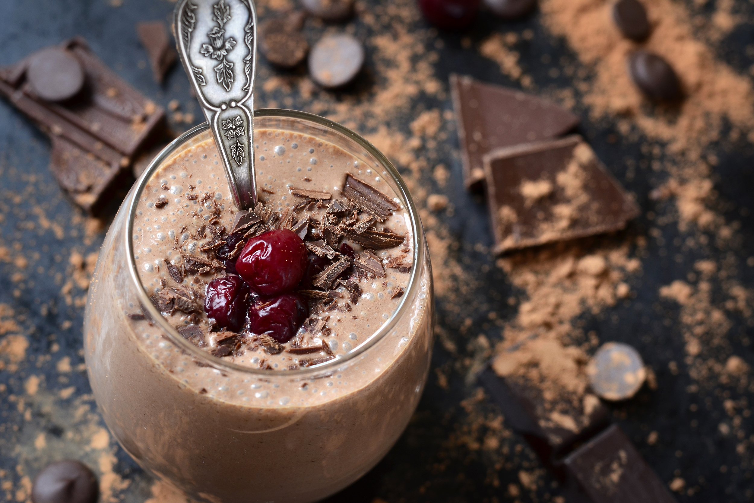 Chocolate Cherry Smoothie