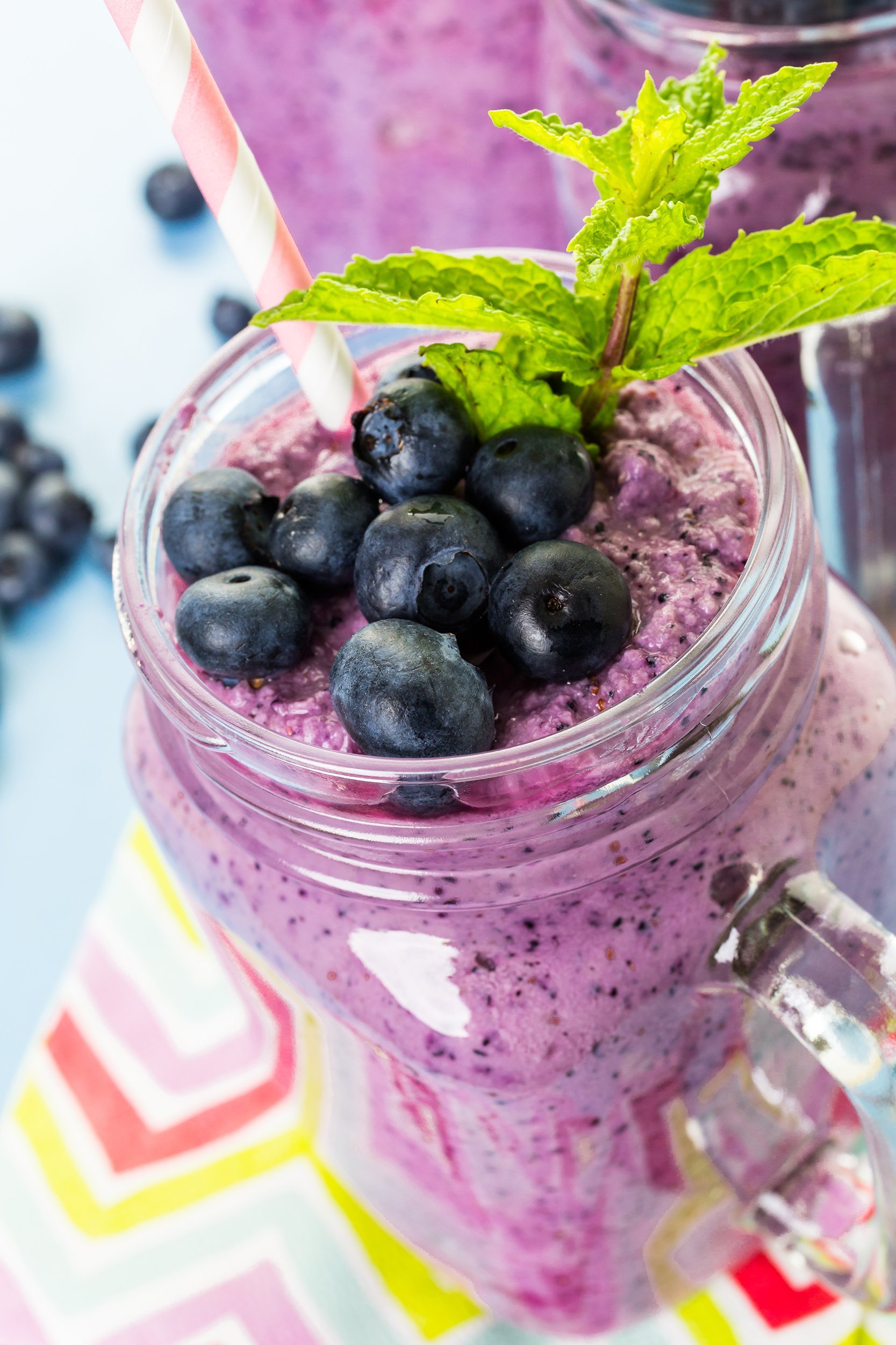 Blueberry Vanilla Smoothie
