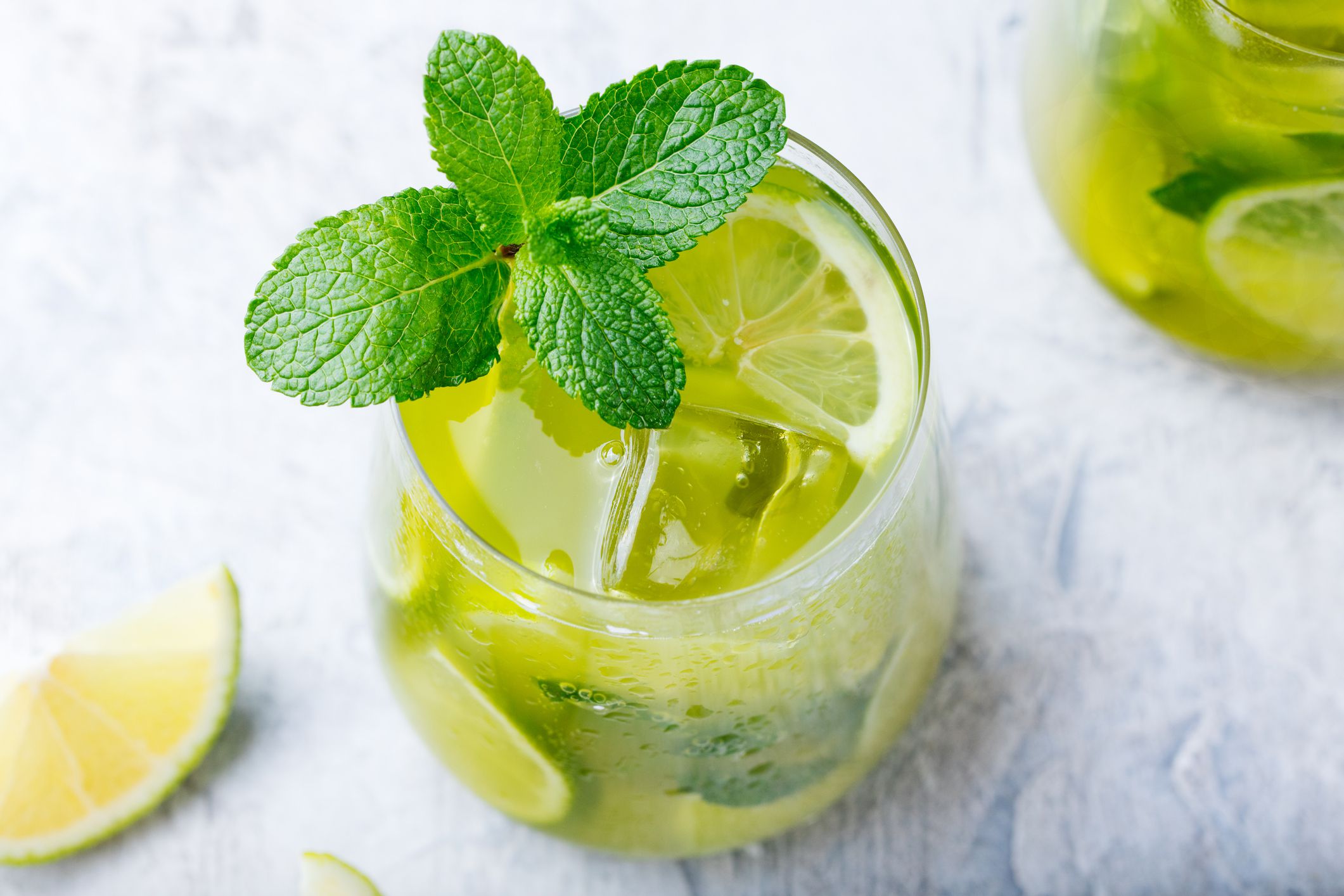 Iced Ginger Mint Green Tea