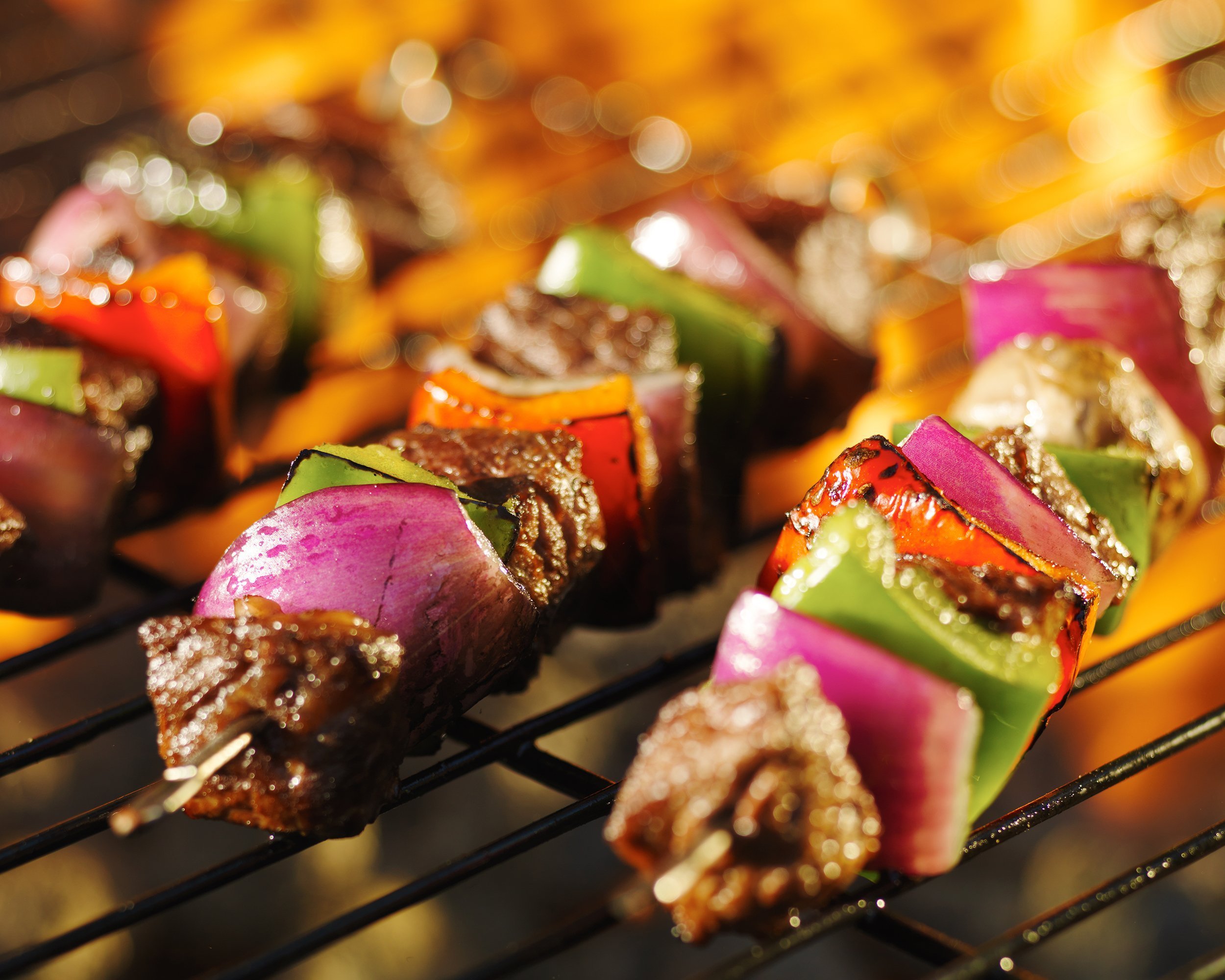 Mushroom Kebabs