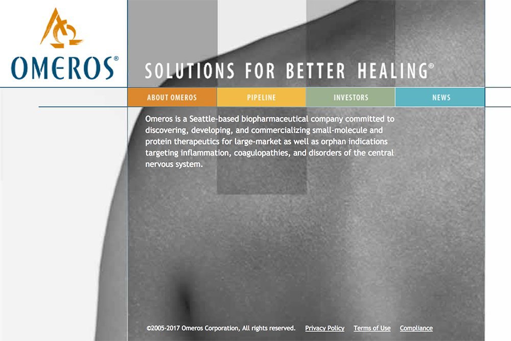 Omeros homepage