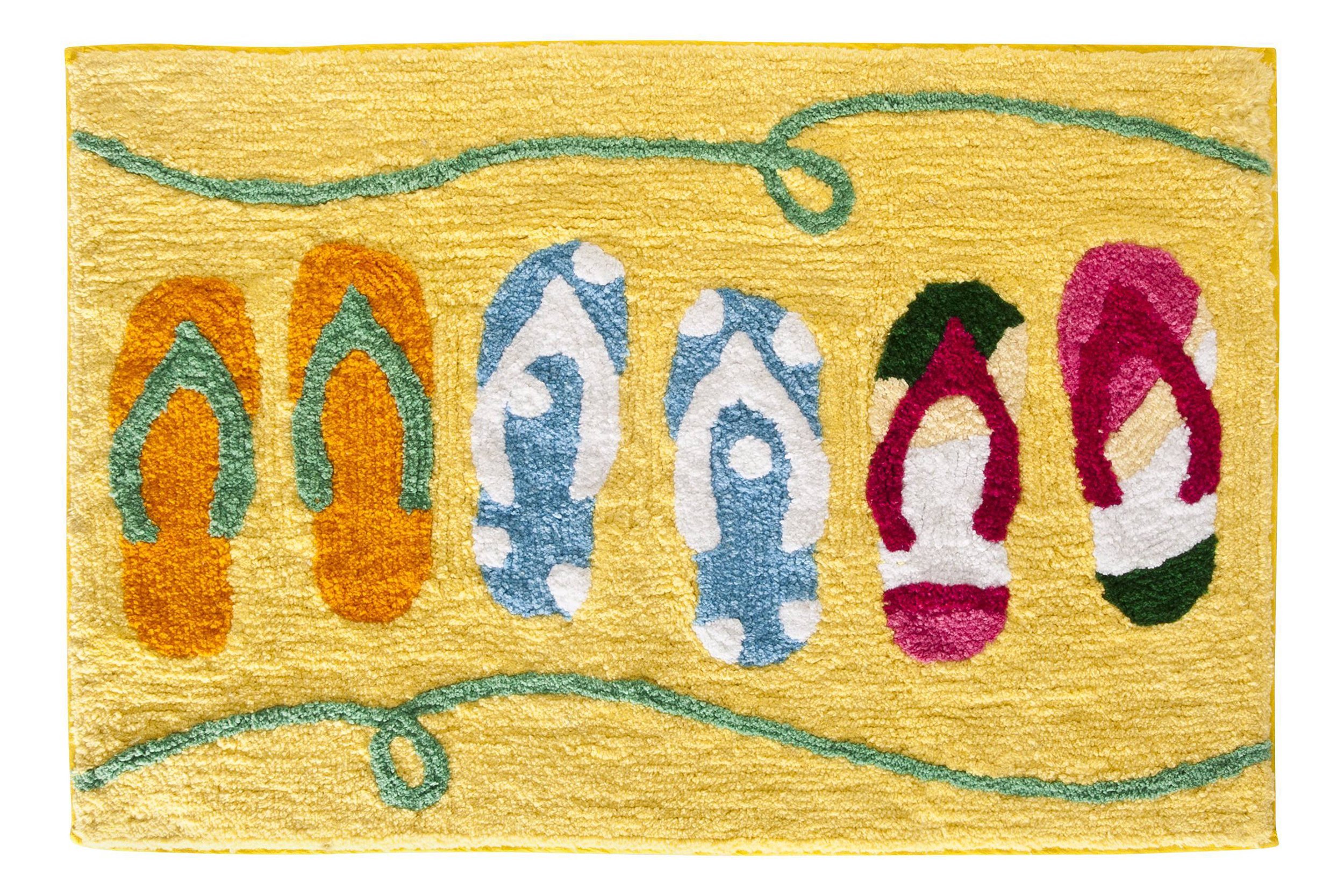 Sun and Sand Bath Rug