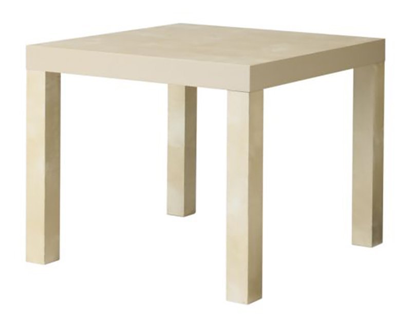 LACK Side table, birch effect
