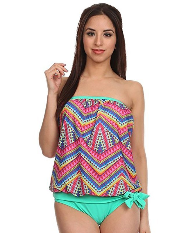 Dippin' Daisey's bandeau tankini top