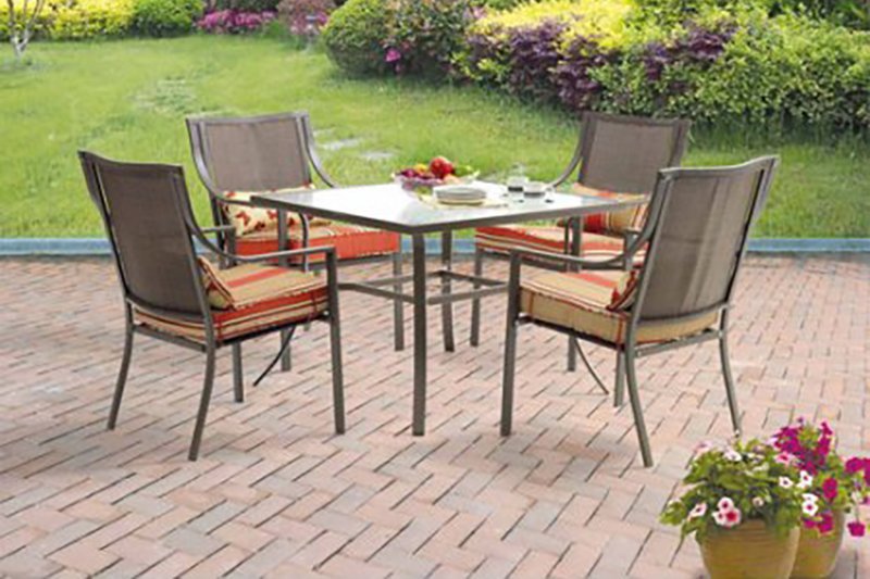 Mainstays Alexandra square dining table set