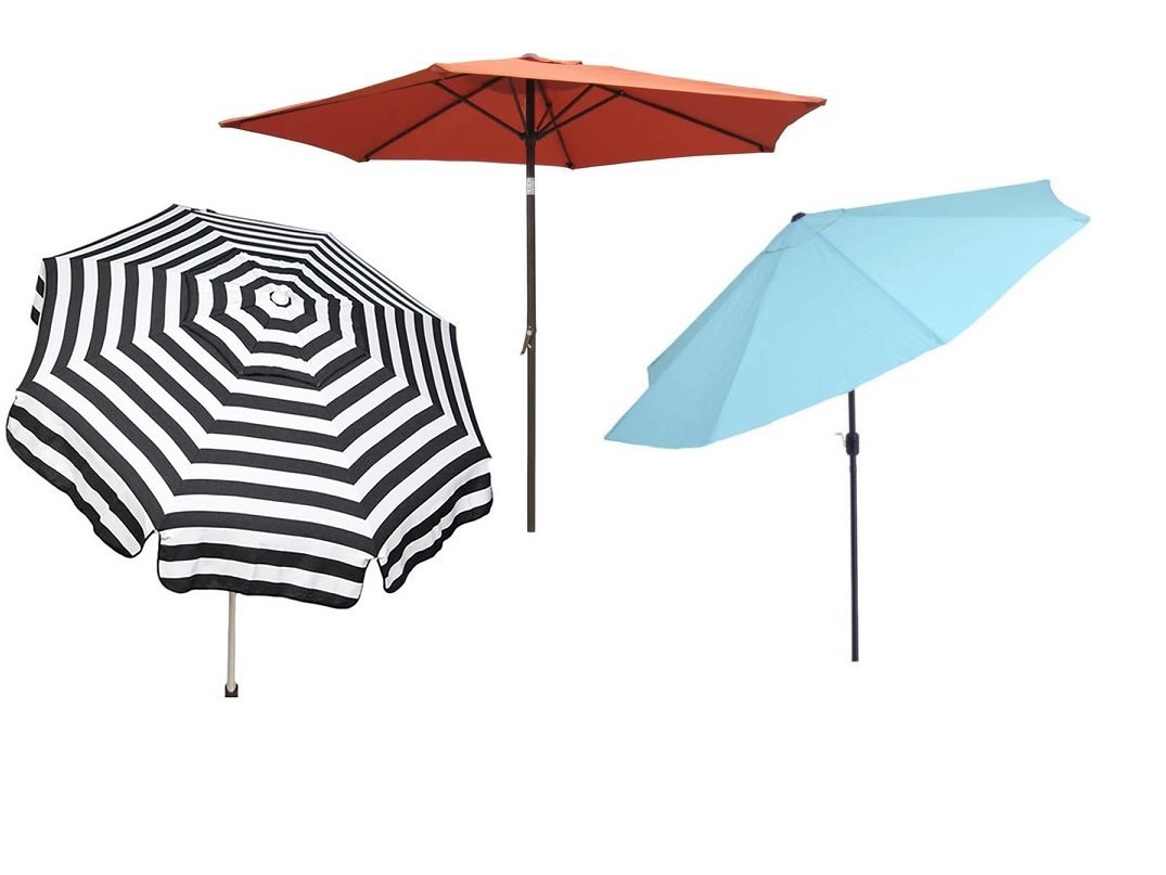 Compilation of patio umbrellas